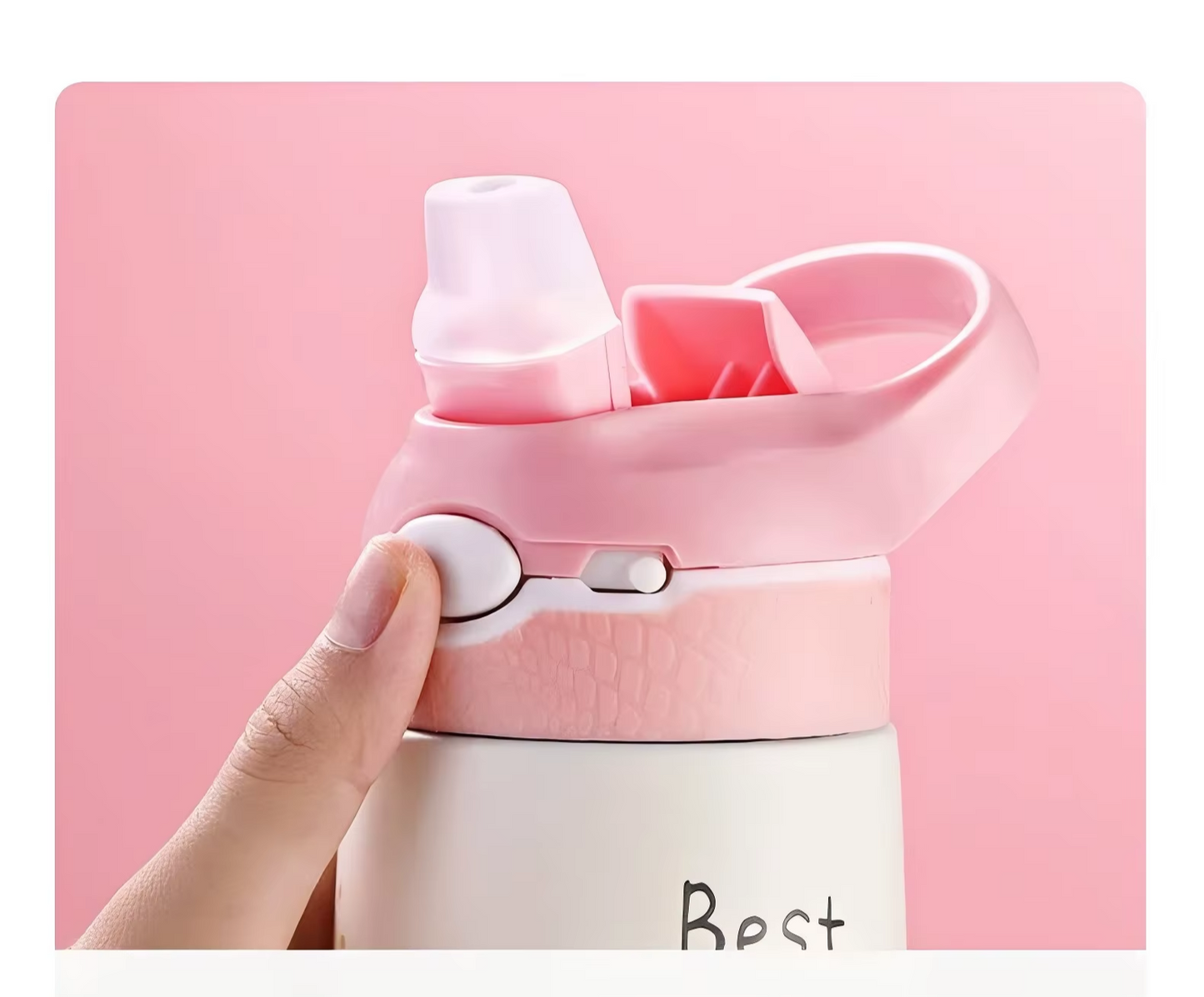 Kids Water Bottles with Drinking Straw