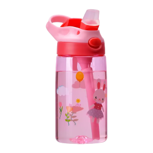 Kids Water Bottles with Drinking Straw
