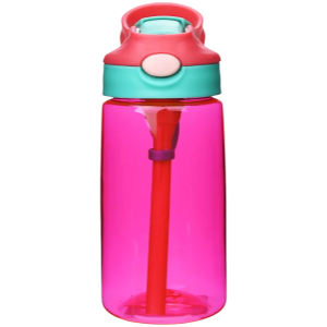Kids Water Bottles with Drinking Straw