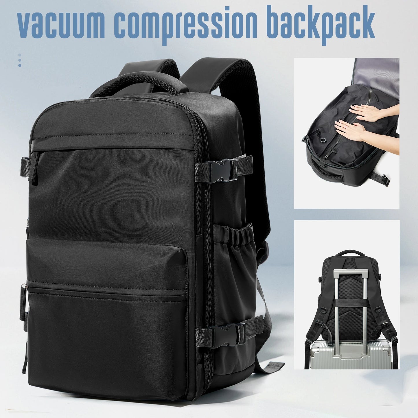 Vacuum Backpack Travel Bag (Copy)