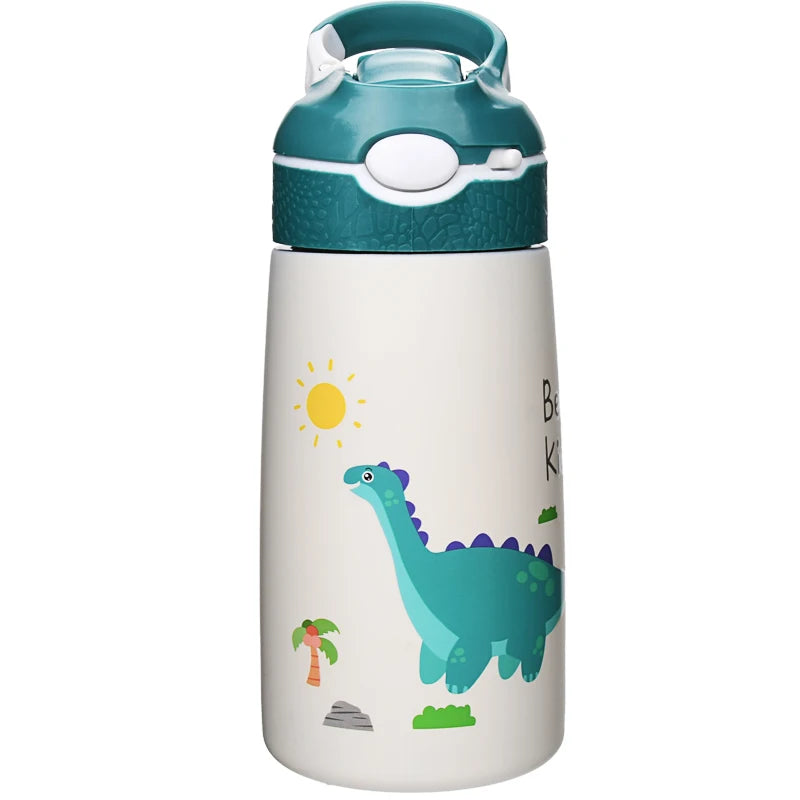Kids Water Bottles with Drinking Straw