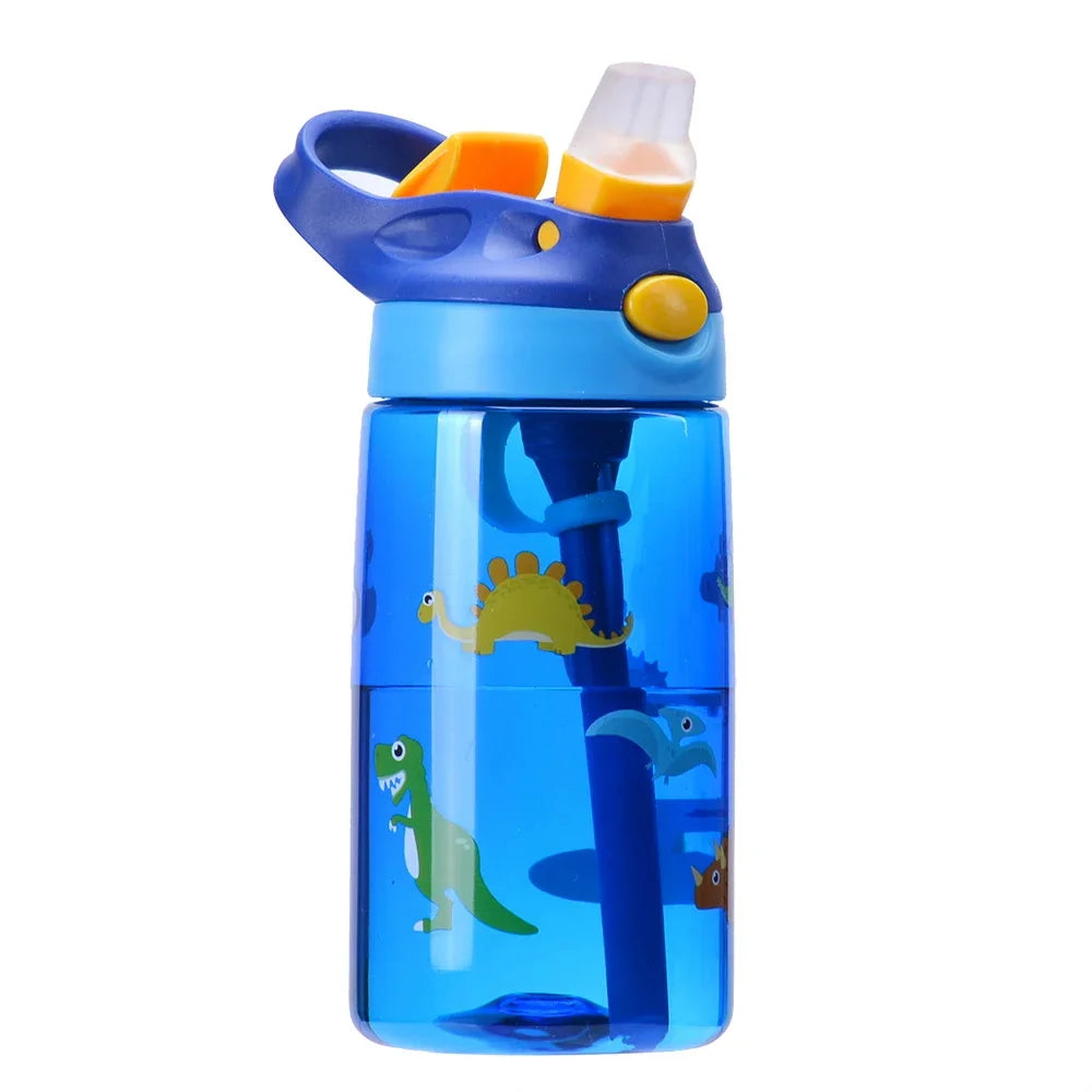 Kids Water Bottles with Drinking Straw