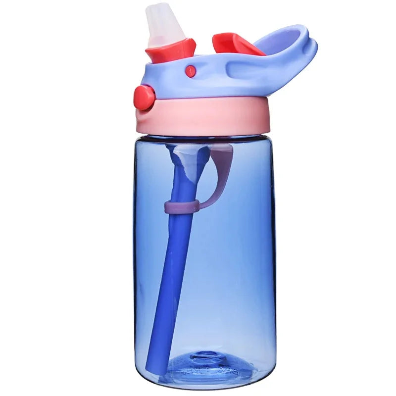 Kids Water Bottles with Drinking Straw
