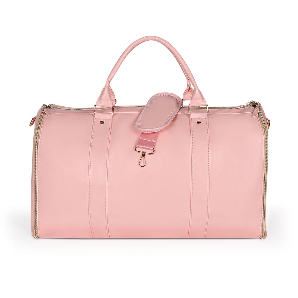 Foldable Suit Storage Bag. Large Capacity Duffle Bag Women's Handbag. Tote Gym Bag