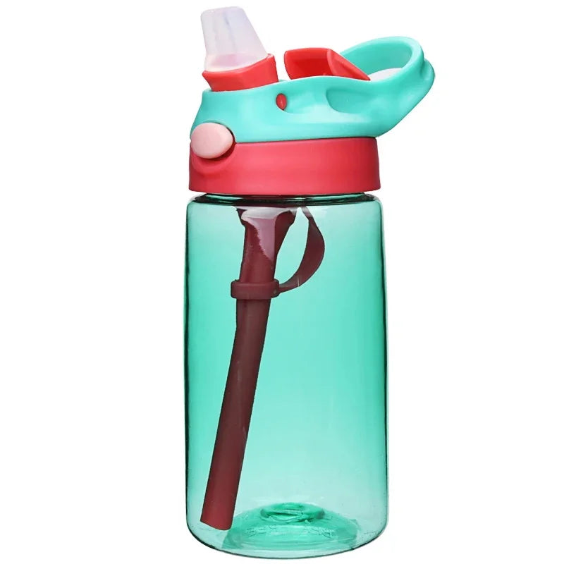 Kids Water Bottles with Drinking Straw
