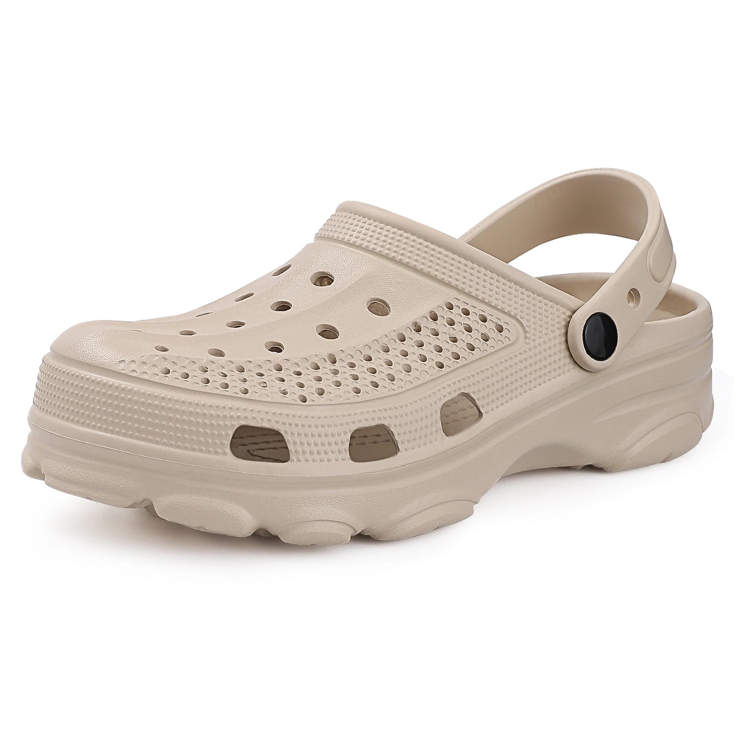 Comwarm Men Clogs Slippers Breathable Garden Sandals Non-Slip Comfort Beach Shoes Men Sandals Indoor Outdoor Casual Fishing Shoe