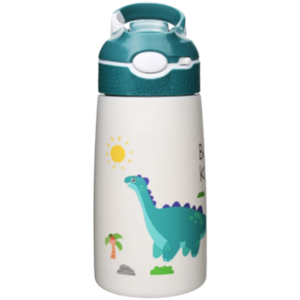 Kids Water Bottles with Drinking Straw
