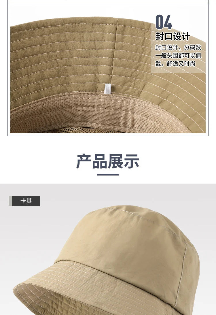Waterproof Oversize Panama Hat Cap Big Head Man Outdoor Fishing Sun Hat Lady Beach Plus Size Bucket Hat 56-58cm 58-60cm 60-62cm