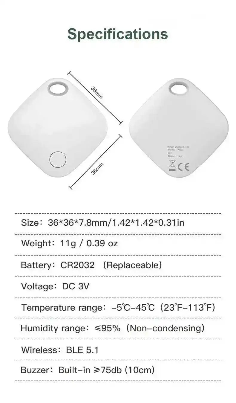 GPS Air Tag Smart Tracker for Android Google