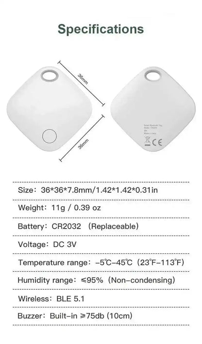 GPS Air Tag Smart Tracker for Android Google