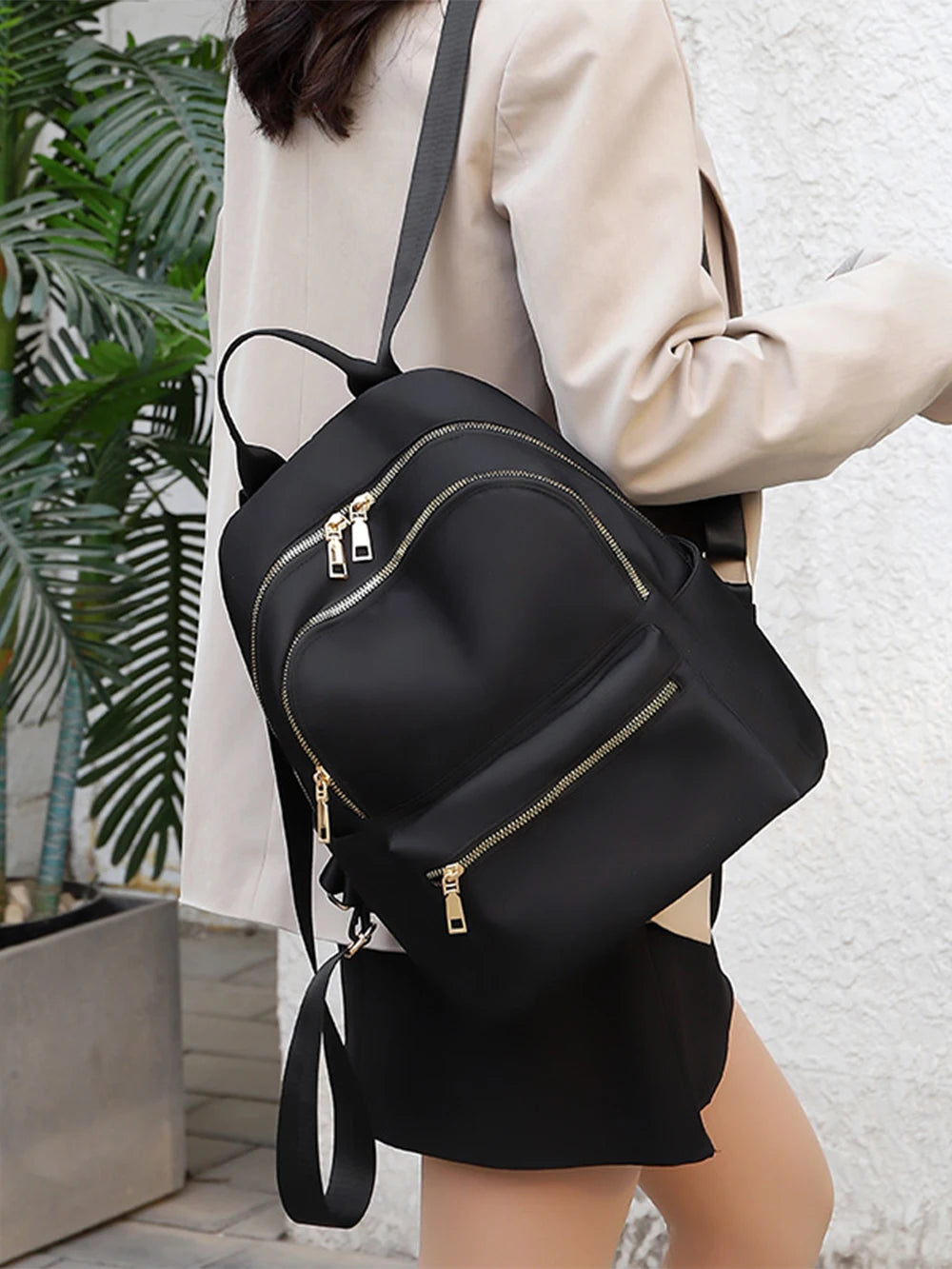 Casual  Oxford Waterproof Womans Backpack