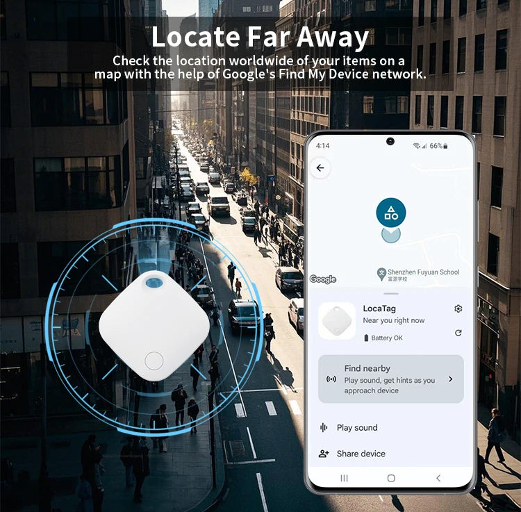 GPS Air Tag Smart Tracker for Android Google