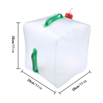 5/10/20L Foldable Portable Drinking Water Bag Outdoor Camping Hiking Water Storage Bag Thickened Large Capacity Water Container