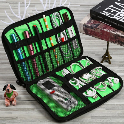 Digital Storage Bag USB Data Cable Organizer