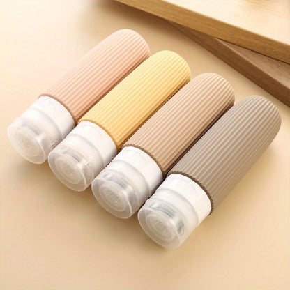 Silicone travel Bottle TSA approved. Portable leak proof squeeze size container