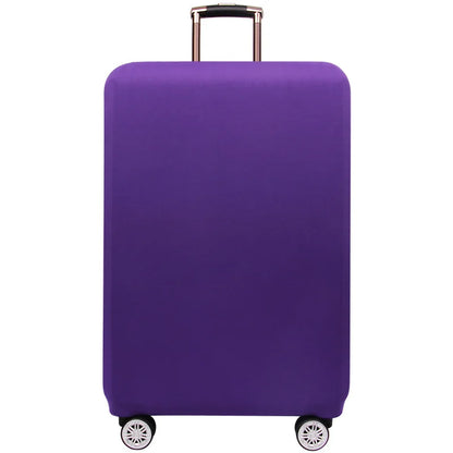 Thick Elastic Solid Luggage Protective Cover Zipper Suit For 18-32 inch Bag Suitcase Covers Trolley Cover Travel Accessories