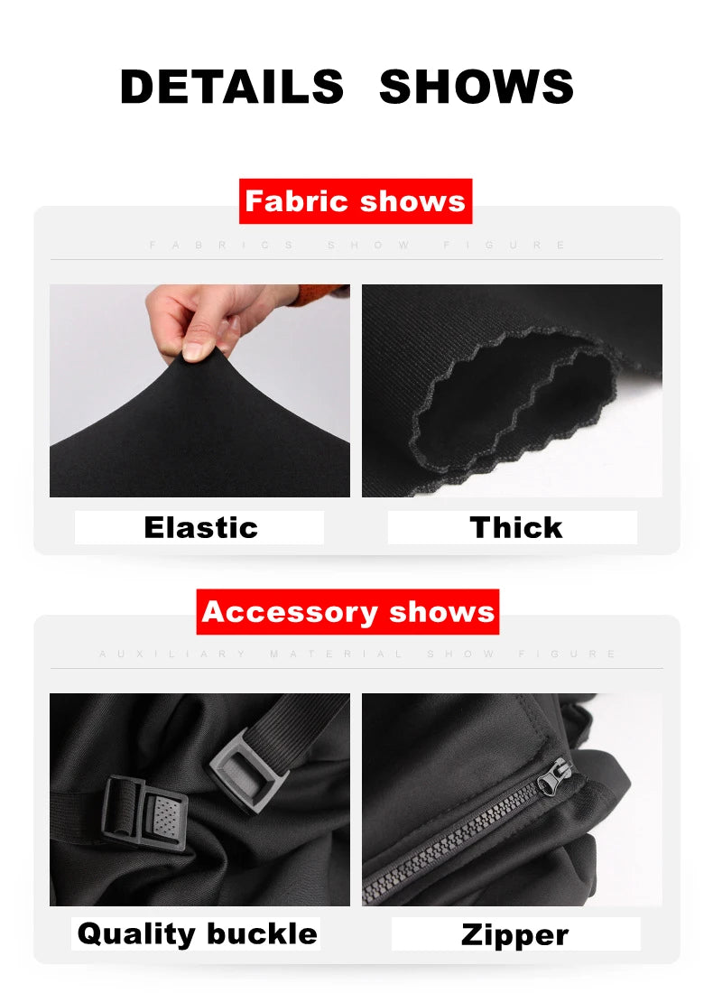 Thick Elastic Solid Luggage Protective Cover Zipper Suit For 18-32 inch Bag Suitcase Covers Trolley Cover Travel Accessories