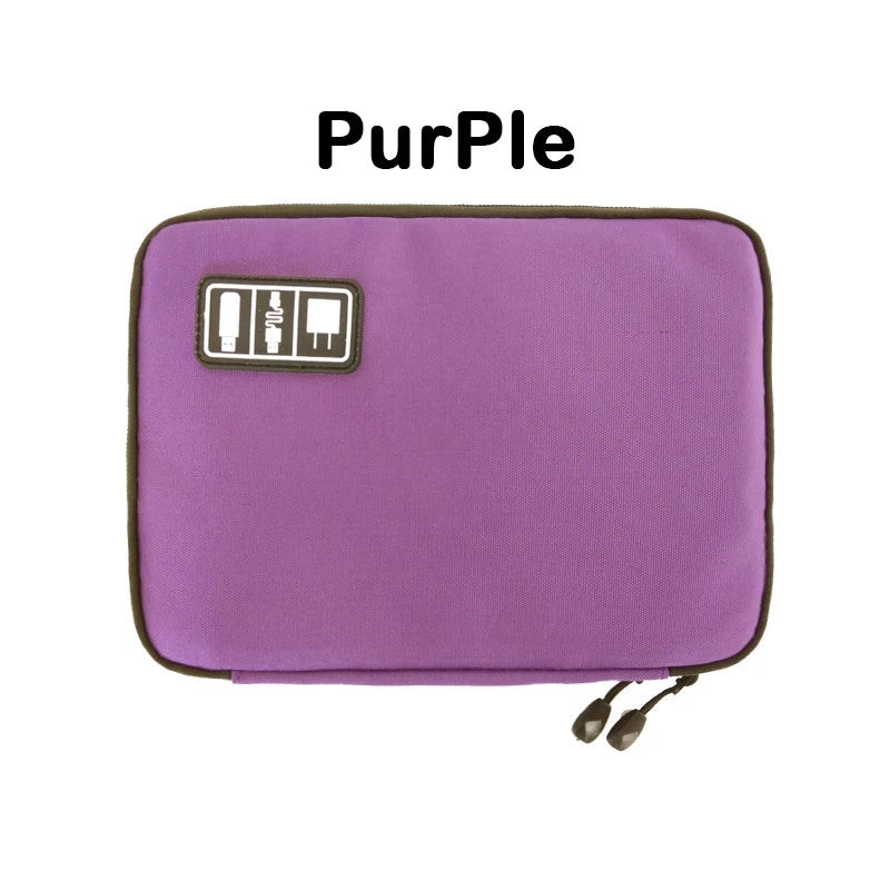 Digital Storage Bag USB Data Cable Organizer