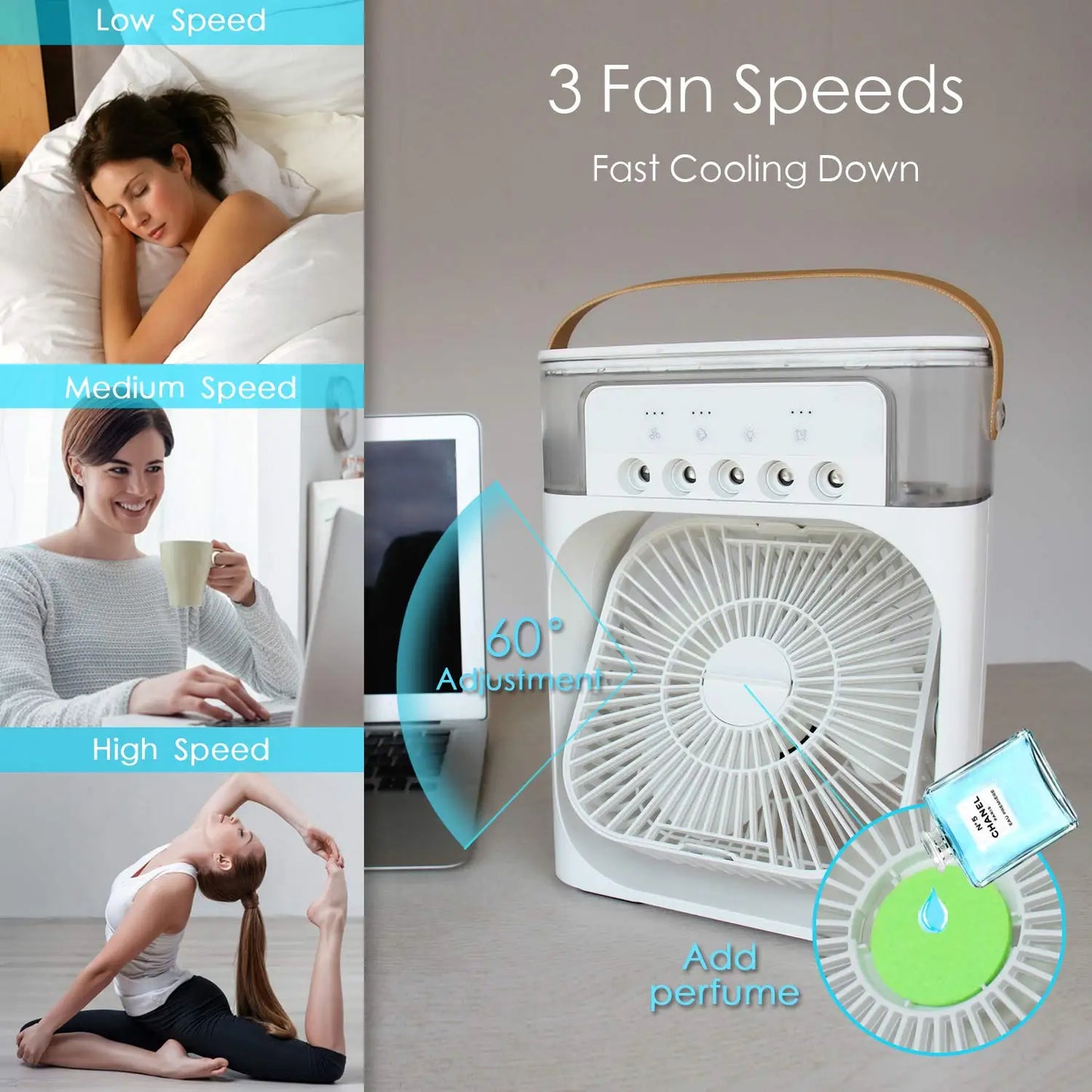3 In 1 Portable Humidifier