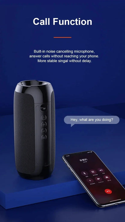 TG117  Bluetooth Speaker Portable Outdoor Plug Card Subwoofer Small Sound Home Wireless Speaker