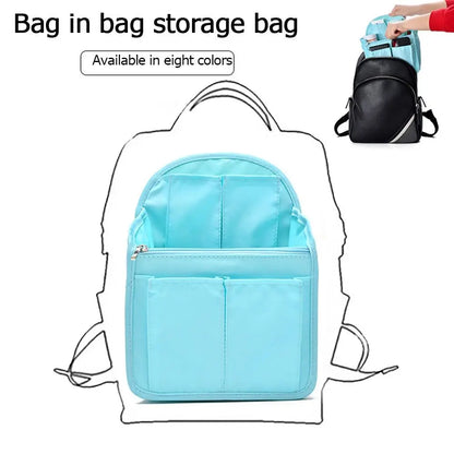 Bag Compartment Sorting Bag Liner Organizer Backpack Storage Insert Bag Inner