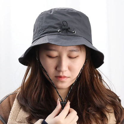 Foldable Panama Bucket Hat Outdoor Anti-UV Sun Hats For Men Women Spring Summer Fast Dry Waterproof visors Cap Fisherman Caps