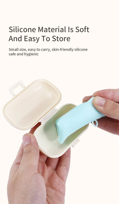 Ladies portable outdoor emergency standing urinal female silicone urinal