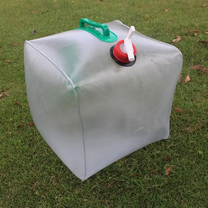 5/10/20L Foldable Portable Drinking Water Bag Outdoor Camping Hiking Water Storage Bag Thickened Large Capacity Water Container