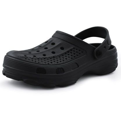 Comwarm Men Clogs Slippers Breathable Garden Sandals Non-Slip Comfort Beach Shoes Men Sandals Indoor Outdoor Casual Fishing Shoe