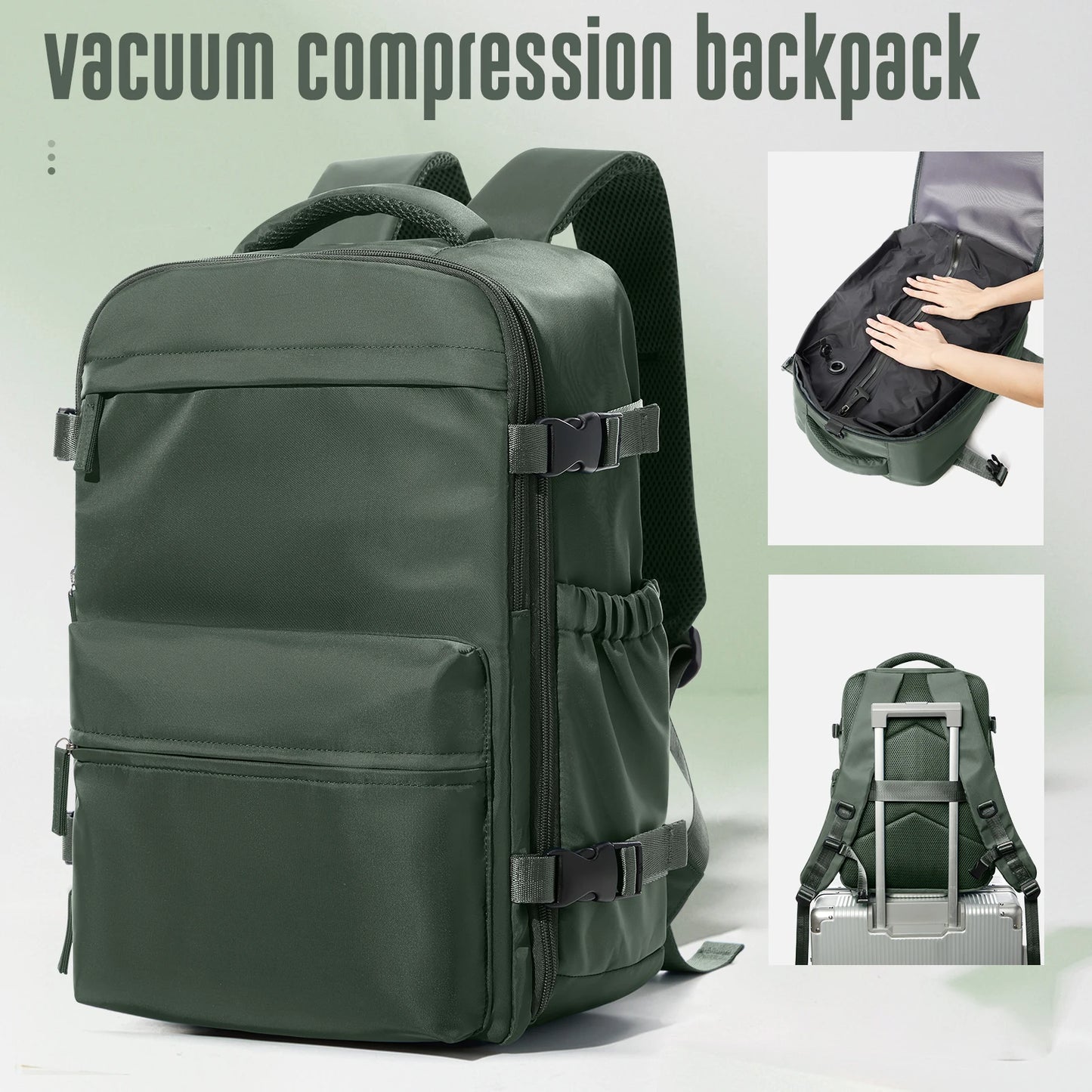 Vacuum Backpack Travel Bag (Copy)