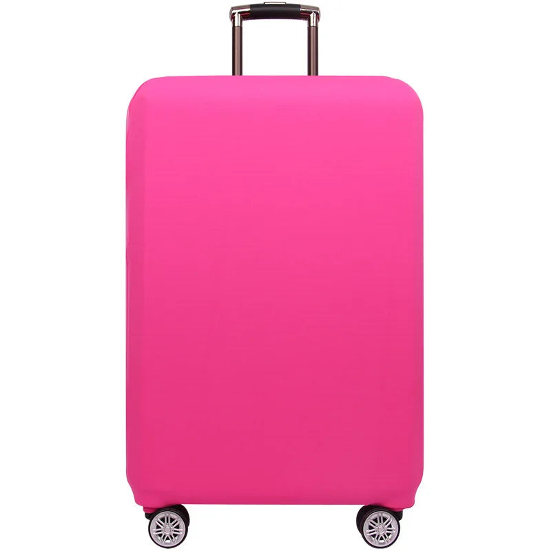 Thick Elastic Solid Luggage Protective Cover Zipper Suit For 18-32 inch Bag Suitcase Covers Trolley Cover Travel Accessories