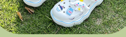 2023 Cute Hello Kitty Kuromi Clogs Summer Kawaii Fashion Sandals Y2K Flat Shoes Anime Sanrio Slipper Girls Birthday Gift