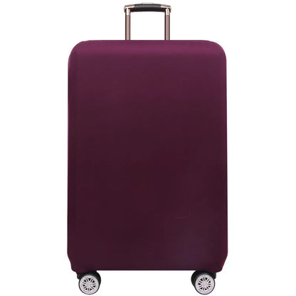 Thick Elastic Solid Luggage Protective Cover Zipper Suit For 18-32 inch Bag Suitcase Covers Trolley Cover Travel Accessories