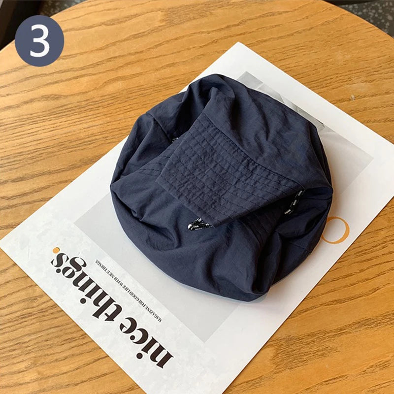 Foldable Panama Bucket Hat Outdoor Anti-UV Sun Hats For Men Women Spring Summer Fast Dry Waterproof visors Cap Fisherman Caps