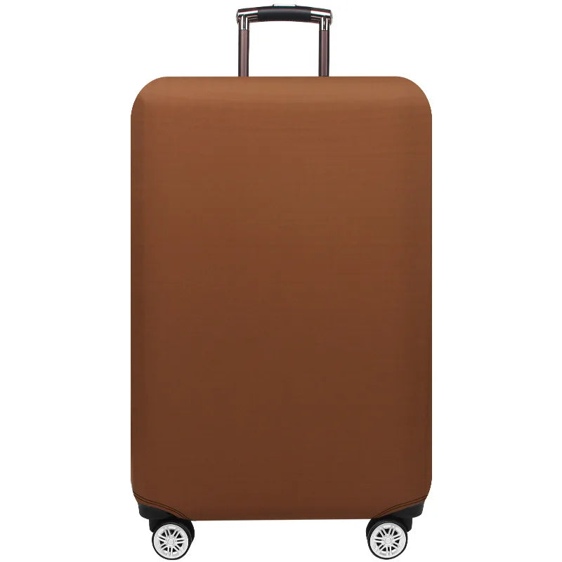 Thick Elastic Solid Luggage Protective Cover Zipper Suit For 18-32 inch Bag Suitcase Covers Trolley Cover Travel Accessories