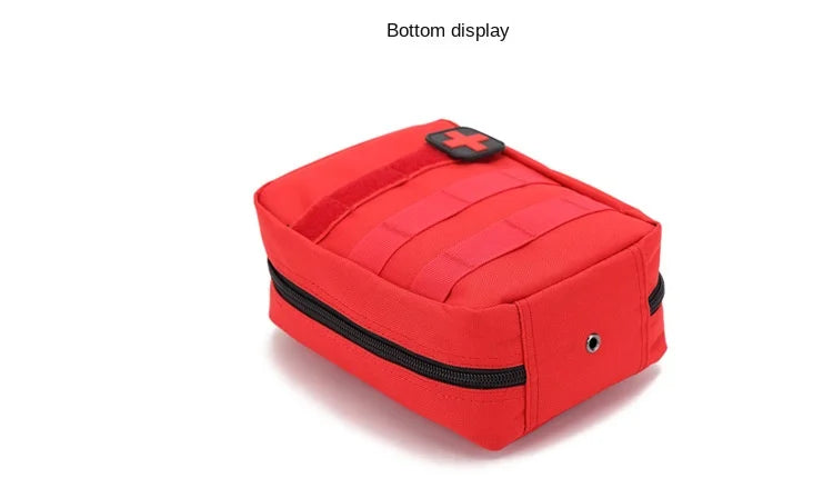 Portable Tactical First Aid Kit Medical Bag for Hiking Travel Home Emergency Treatment Case Survival Tools EDC Pouch