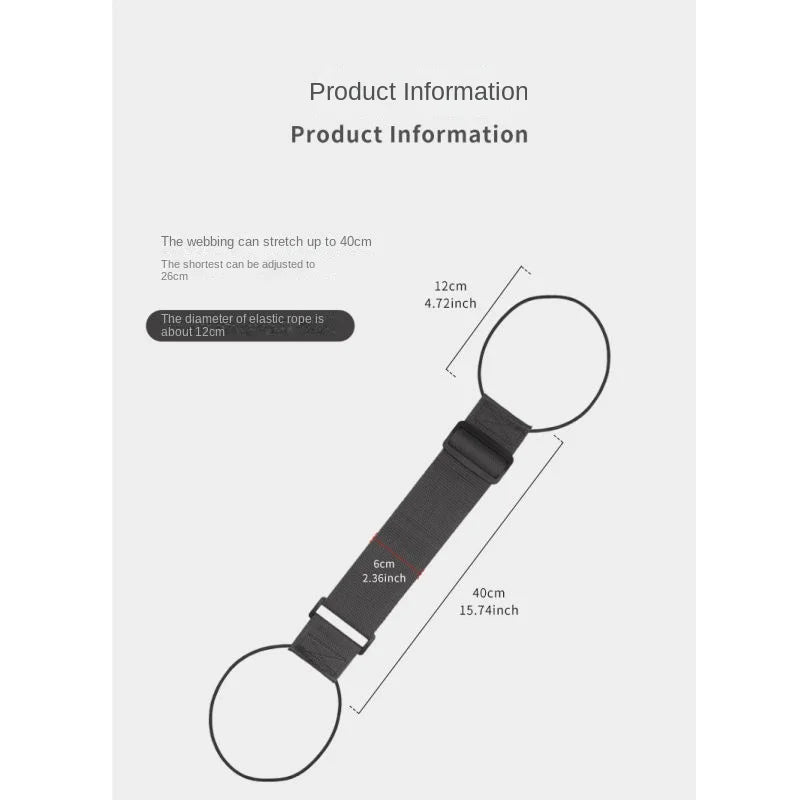 Elastic Adjustable Luggage Strap Carrier