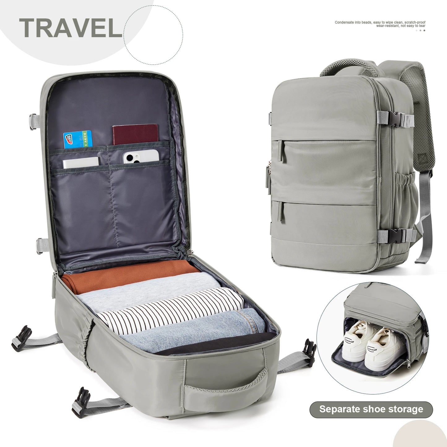 Space Saving Backpack for RyanAir/EasyJet Hand Luggage