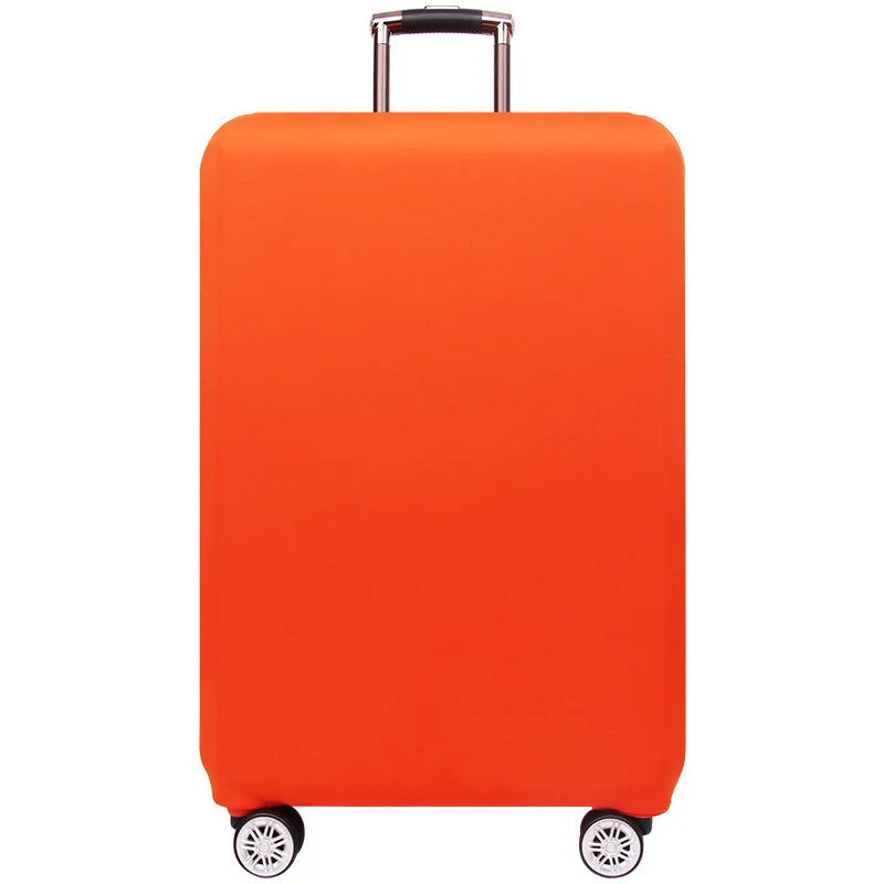 Thick Elastic Solid Luggage Protective Cover Zipper Suit For 18-32 inch Bag Suitcase Covers Trolley Cover Travel Accessories