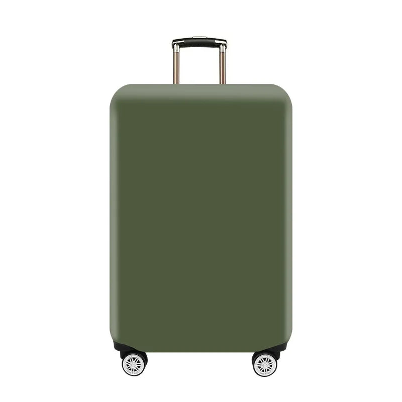 Thick Elastic Solid Luggage Protective Cover Zipper Suit For 18-32 inch Bag Suitcase Covers Trolley Cover Travel Accessories