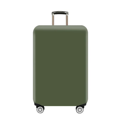 Thick Elastic Solid Luggage Protective Cover Zipper Suit For 18-32 inch Bag Suitcase Covers Trolley Cover Travel Accessories