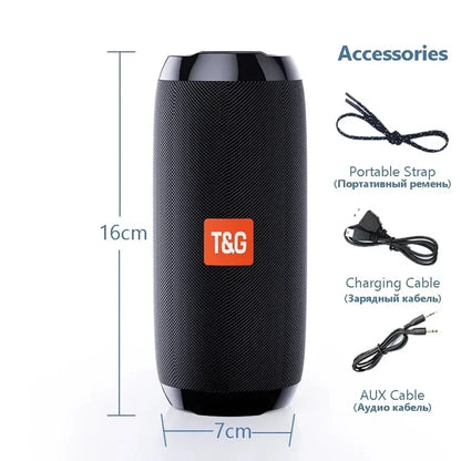 TG117  Bluetooth Speaker Portable Outdoor Plug Card Subwoofer Small Sound Home Wireless Speaker