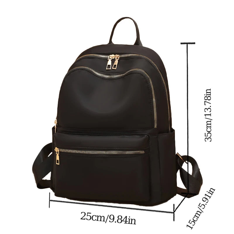 Casual  Oxford Waterproof Womans Backpack