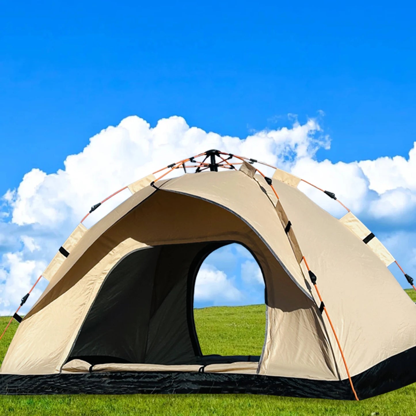 Automatic Quick-opening Tent Outdoor Self-driving Travel Camping Tent Rainproof Sunshine-proof Tent