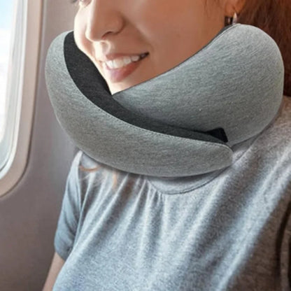 Comfortable Airplane Pillow - U-shaped