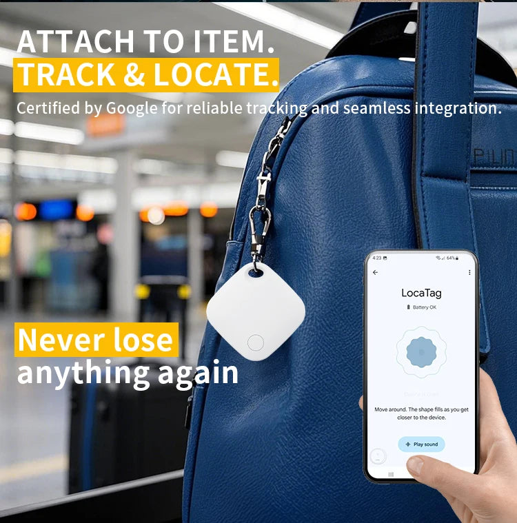 GPS Air Tag Smart Tracker for Android Google