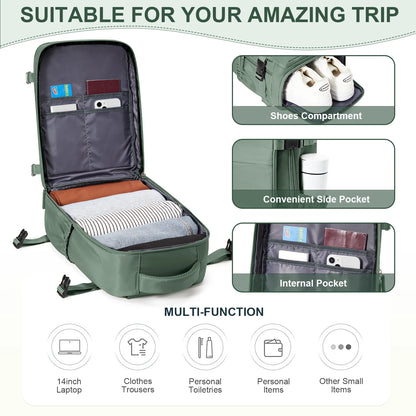 Space Saving Backpack for RyanAir/EasyJet Hand Luggage