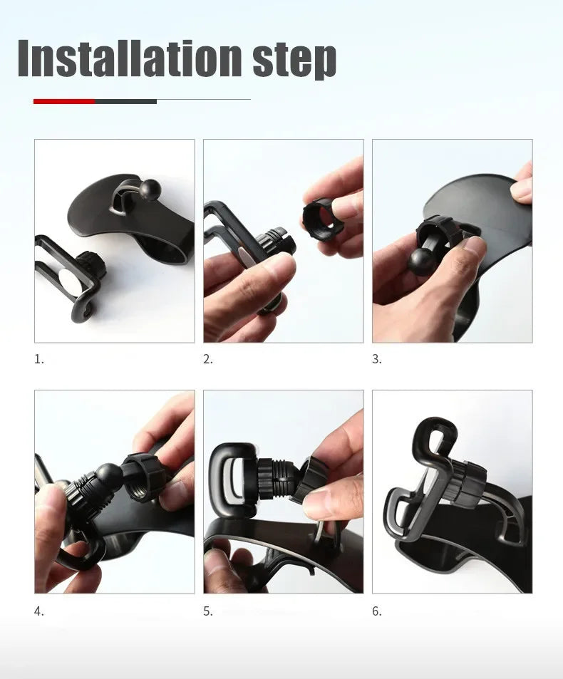 360 Rotatable Car Phone Holder Universal Cell Phone Stands Car