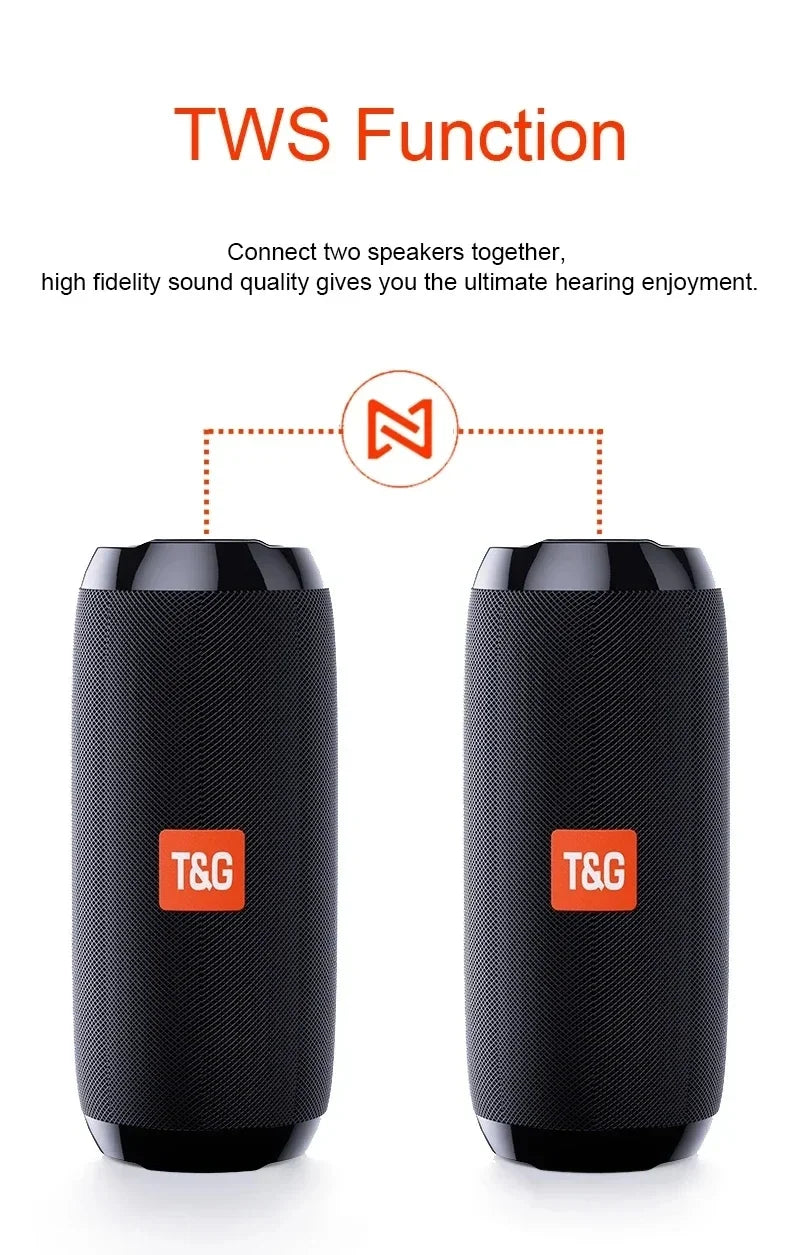 TG117  Bluetooth Speaker Portable Outdoor Plug Card Subwoofer Small Sound Home Wireless Speaker