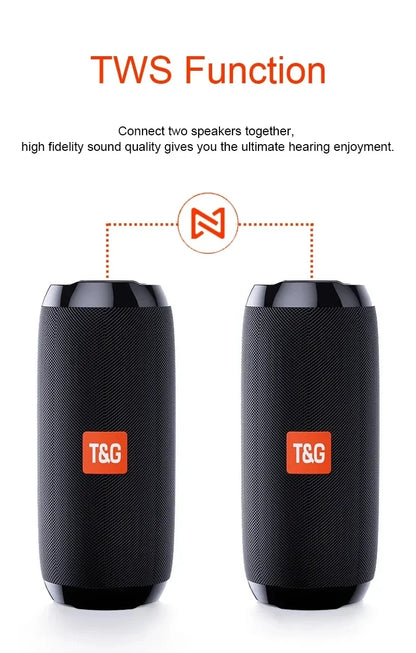 TG117  Bluetooth Speaker Portable Outdoor Plug Card Subwoofer Small Sound Home Wireless Speaker